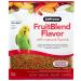 ZuPreem FruitBlend Flavor Pellets Bird Food for Small Birds (Multiple Sizes) - Daily Blend Made in USA for Parakeets, Budgies, Parrotlets FruitBlend 2 Pound (Pack of 1)