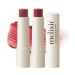 Melixir Vegan Lip Butter Duo Set Hydrating Tinted Lip Balm Gift Set with Shea Butter, Moisturizing for Dry Chapped Lips, Petrolatum-Free, Bee-Free, Sheer Natural Finish (Dewy Rose & Nudy Rose)