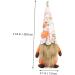 Cabilock Gnome Swedish 1pc Harvest Faceless Doll Decor Halloween Gnome Ornaments Plushie Faceless Gnome Doll Window Reward Assorted Color 1 28x7x6cm - Buy Online on GoSupps.com