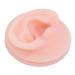 Silicone ear model Professional soft fake ear-display example-ear-earnut-tuning practice model Natural ear model for studying the practice tool (left)