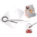 1pcs Makeup Mixing Palette Makeup Spatula&Makeup Palette Foundation Mixing Palette Professional Cosmetic Makeup Palette with Stainless Steel Spatula Tool for Mixing Foundation Nail Art Makeup Tools - Buy Online on GoSupps.com
