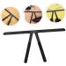 VINTORKY Makeup Kits Embroidery Eyebrow Ruler Household Tools Nose Triangle Ruler Stainless Steel Eyebrow Trimming Makeup Gadgets 13.8x7cm Black - Buy Online on GoSupps.com