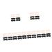 Mobestech 28 Pairs Heel Stickers Liner Heel Patch Soft Heel Pad Shoe Inserts for Heels High Heel Protectors Foot Protectors for Feet Forefoot Pads Foam Half Size Pad Anti Drop Girl