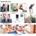Rechargeable TENS Unit Machine for Pain Relief & Muscle Strength - Medical Body Massager for Shoulders, Lower Back, Ab's, Legs, Knee - Electrical Muscle Stimulator - Buy Online on GoSupps.com