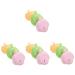 FRCOLOR 12 Pcs Children Bath Ball Exfoliating Scrub Glove Body Exfoliating Loofah Exfoliating Body Scrubber Bath Shower Sponge Cut Bath Sponges Scrub Mitten Polyester Fiber
