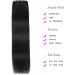 Clip in Hair Extensions Real Human Hair 8 Pieces Straight Real Remy Human Hair Full Head Human Hair Extensions Clip in Double Weft Real Remy Hair (22 Inch 1B Natural Black) 22 Inch #1B Natural Black - Buy Online on GoSupps.com