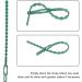 Cat Scat Mat with Spikes 78.7inch Animal Spikes Repellent Mat Plant Protection Net Cat Deterrent Devices with Garden U Shape Pegs and Twist Ties for Outdoor Garden Fence - Buy Online on GoSupps.com