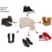 Thermal Insoles - Tourmaline Self-Heating Shoe Inserts for Ultimate Comfort | Uncuttable Foot Cushion & Massage Support (White - Buy Online on GoSupps.com