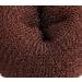 CLOTHOBEAUTY Extra Small Kids Hair Bun Donut Maker - 3 Piece Set | Ring Style Chignon Doughnut Shaper for Short and Thin Hair - 2.5 inches Brown - Buy Online on GoSupps.com