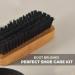 3pk Wooden Handle Shoe Brush Set for Suede & Nubuck Shoes - Double Sided Applicator & Buffing Brushes - Shoe Shine and Polish for Boots - Buy Online on GoSupps.com