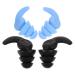 ARTIBETTER 2 Pairs Noise Reduction Plugs Waterproof Silicone Reusable Ear Plugs for Sleeping Snoring Shooting Swimming Studying Concerts