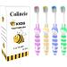 Kids Cartoon Bee Toothbrush - Cute Soft Bristles Individually Wrapped Fun Colors for Toddlers (3-12 Years - Buy Online on GoSupps.com