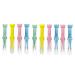 KALLORY 10pcs Booger Clip Ear Cleaning Tools Nursing Brush Cleaner Ear Wax Removal Tool Infant Nose Tweezers Round Baby Booger Clip Booger Cleaning Clip Nose Cleaning Tweezer Baby Abs