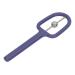 Tongue muscle trainer tongue-tip exercise device U-shaped improves the flexibility of the mouth muscles tongue training device for older children (blue)