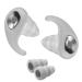 Noise Cancelling Ear Plugs for Sleeping Snore NNR 38dB Reusable Earplugs with Washable & Replaceable Foam Sleep & Hearing Protector for Work/Air Travel/Study/Concerts/Construction(Gray)