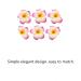 12PCS Hawaiian Plumeria Flower Hair Clips - Bohemia Foam Hairpins for Bridal Wedding Party Beach Holiday (Rose Red) - Buy Online on GoSupps.com