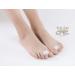Toe Separators - Pack of 2 Gel Toe Spacers for Bunion Relief Overlapping Toes & Hammer Toe | Unisex Solution - Buy Online on GoSupps.com
