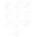 SBTRKT 10 pieces of alloy fashionable modern robust suitable for daily use street costume wedding party gift gold-70