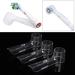 Fororeh Electric Toothbrush Holder | Toothbrush Container with 4 Covers & Stands | Compatible with Oral-B - Ideal for International Shipping - Buy Online on GoSupps.com