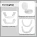 Anjetan Teeth Whitening Trays - Custom Fit Thin Moldable Mouth Trays for Perfect Tooth Whitening - Buy Online on GoSupps.com