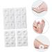Healeved 4 Sheets Corn Stickers Anti Wear Heel Pads Pads Feet Fabric Padding Heel Pad Pain Corn Pads for High Heel Protectors Foot Corn Protector White Toes Liner Felt - Buy Online on GoSupps.com