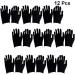 Exceart 12 Pairs of Black Cotton Gloves Working Gloves Hand Moisturizing Gloves Protective Gloves for Hospital Moisturizing Spa Cosmetic - Buy Online on GoSupps.com