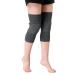 Knee Warmer Thick Knee Pads Unisex Fabric Knee Braces Supports Cashmere Knee Pads Knitted Thicken Knee Brace Pad Thermal Knee Sleeves Elastic Soft Leg Sleeves Support Winter Sports Knee Protection Gray L length 16.5in middle width 6.3in