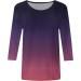Women's T-Shirt Summer Blouse Shirt Women's Tops V-Neck Plain Clothing Women Summer Shirts Flower Summer T-Shirts Top Cotton Blouse Women's Blouses Waffle Knitted Slim Fit T-Shirt Shirts Purple XXL - Buy Online on GoSupps.com