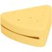 Powder Puff Storage Box Triangle Powder Puff Storage Box Portable Breathable Double Sided Vent Silicone Makeup Sponge Holder for Home Travel (Yellow) - Buy Online on GoSupps.com
