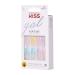KISS Gel Fantasy Destiny Long Multi-Colored Pastel Tips Nail Kit - 28 Fake Nails with Adhesive Tabs, Glue, Manicure Stick & File - Buy Online on GoSupps.com