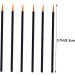 PLAFOPE 100pcs Point Eyeliner Makeup Gloss Brush Cosmetic Disposable Applicator Wands Tool Lip Fine - Buy Online on GoSupps.com