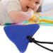 Cute Baby Teether Toy - Silicone Teething Necklace (Blue) for Babies | Chew & Bite Safe Teething Solution - Buy Online on GoSupps.com