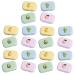 Healeved 20 STK Colored contact lenses Cases Mini Fall Case Cleaning Skin Sympheal Filer Eyes Lens Sea container eye care holder invisible contact lens container glasses frame glasses case