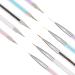 Voarge 5Pcs Two Way Nail Dotting Pen Marbleizing Tool Set Manicure Drill Drawing Nails Brush Pen Double Ended Dotting Tools Set Nail Dotting Painting Drawing Pens - Buy Online on GoSupps.com
