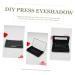 2pcs Empty 24 Color Eyeshadow Palettes - DIY Makeup Case & Lipstick Organizer for Custom Cosmetics - Buy Online on GoSupps.com