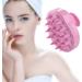 Head Massager Spa Massage Brush Shampoo Massage Brush Soft Manual Head Massager Silicone Cleaning Shampoo Comb For Men Women Serria 9.5 x 8 x 6.5cm - Buy Online on GoSupps.com