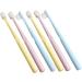 Minkissy 18-Pack Children's Toothbrush Set with Dental Floss - Sensory Manual Toothbrushes for Daily Use - Plastic Baby Toothbrushes in Assorted Colors - Buy Online on GoSupps.com