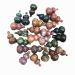Natural Crystal Rough 1PC Natural Ocean Jasper Carving Crystal Calabash Gourd Stone Stones Natural Stones and Crystals
