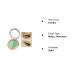 Timipoo Double Color Eye Shadow Palette - High Pigment Matte, Shimmer & Metal Shades - Waterproof & Long-lasting - 08 Shallow Lake Green - Buy Online on GoSupps.com