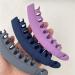 Hair Clips Solid Color Frosted Banana Clip Fashion Ponytail Holder Hair Clips Hairpins Barrettes Women's Hair Accessories Blue Hair Clips (Size : Navy blue) - Buy Online on GoSupps.com