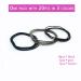 20pcs Seamless Elastic Hair Ties Bracelets for Men, Women, and Girls - Pony Tail Holders for Thick, Thin, Curly Hair - No Damage Hair Bands in Black, Gray, Brown - Buy Online on GoSupps.com