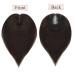 Meralona 12 Inch Real Human Hair Topper for Women with Thinning Hair - Dark Brown - Buy Online on GoSupps.com