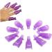 Nail Art Soak Off Clip Cap Clip Nail Remover Clips acrylique Gel Polish Nails Wrap Tool Purple 10pcs Nail Art Soak Off Clip Cap - Buy Online on GoSupps.com