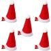 hgnxa Christmas Santa Hat Hair lip Party Props Accessories Hair Pin Festive Glitter Sequins Hat Barrettes Holiday Headwear - Buy Online on GoSupps.com