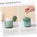 Mikinona 1pc Mousse Frother Bubble Foam Maker Cleansing Foaming Lotion Dispenser Foaming Soap Dispenser Foam Body Wash Marshmallow Maker Bubble Soap Foam Dispenser Portable Soap Pp 12.7x7.5cm Green - Buy Online on GoSupps.com