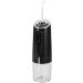 Black USB Rechargeable Oral Irrigator with 360 Rotating Nozzle - Deep Teeth Cleaning for a Refreshing Bathroom Experience - Buy Online on GoSupps.com
