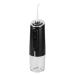 Bathroom Bathroom with 360 Rotating Nozzle for Deep Teeth USB Rechargeable Oral Irrigator Bathroom (Black)