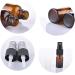 6Pcs 15ml/0.5oz Amber Glass Spray Bottles Empty Refillable Fine Mist Spray Bottles with Cap Travel Size Storage Container Vials for Essential Oils Aromatherapy Perfume Cosmetic Sprays - Buy Online on GoSupps.com