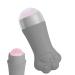 Jade Face Roller Puffiness Reducing Roller Facial Roller Skincare Roller Cat Claw Facial Skin Massager Roller Jade Stone Skin Care Tool Relaxing Jade Roller for Skin Gray