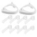 Tooth Brush Stand Tooth Brush Holders Mens Shaver Holder Cosmetic Brush Rack Toothbrush Cover Razor Holder Cosmetic Tools Eletric Toothbrush Head Charging Station Man